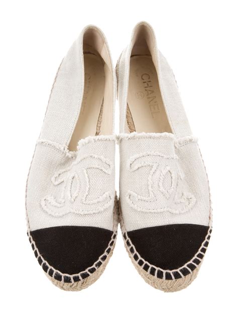 chaussure chanel espadrille|Chanel espadrilles price euro.